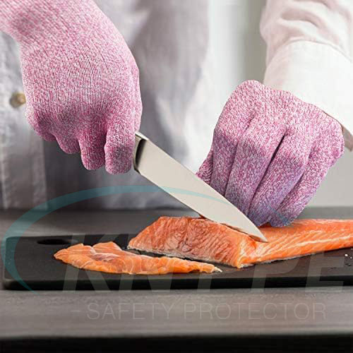 Cut Resistant Gloves Food Grade Level 5 Kitchen Safety Protection 7 Cut Resistant Gloves Food Grade Level 5 Kitchen Safety Protection 7