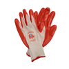 13G Colored Polyester Liner with Foam Latex, Palm Coated Gardening Working Gloves, Children Outdoor Activity Gloves