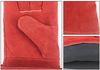KN8181 Red Cowsplit Leather Gloves | Flame And Heat Reistant Gloves | Safety Working Gloves 