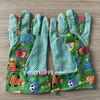 Kids and Women Garden Working Gloves With PVC Dots Canvas Children Gardening Gloves