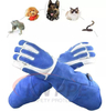 20 Inch 24 Inch Blue Welding Gloves, Leather Petting Gloves, Leather Working Gloves