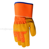 10.5" Goatskin Sheepskin Driver Leather Safety Working Assembling Gardening Welding Work Gloves