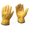 Driver Leather Gloves, 10.5'' Goatskin Working Gloves with Fine Cloth Lining 