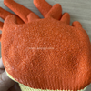5 String TC Liner Latex Coated Working Hand Gloves, Crinkle-finishing Slip Resistant Construction Safety Gloves