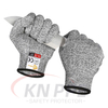 Cut Resistant Work Gloves with Grip Dots, Food Grade Level 5 Safety Protective Cutting Glove for Kitchen, Whittling,Mandolin