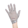 Metal Mesh Butcher Gloves-five Fingers, Full Hand Protection, 314L Steel Mesh Cut Resistant Work Gloves