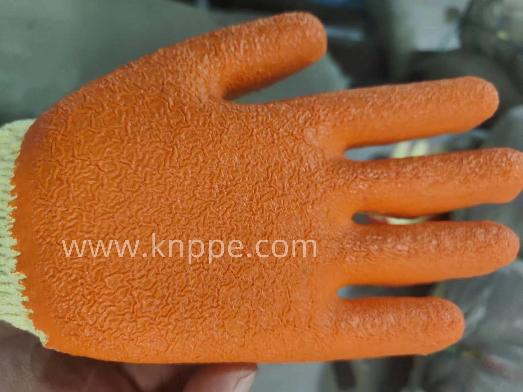40HQ Container Loading Done, Latex Coated Gloves, Nitrile Coated Gloves for Saudi Arabia