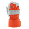 10 Inch Palm Reinforced Leather Work Gloves, AB Grade Short Rigger Gloves