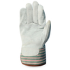 10.5'' Full Cowhide Leather Working Gloves, Splash And Heat Resistant Heavy Duty Working Gloves