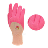Kids Garden Gloves, Latex Foam 3/4 Hand Coated Child Gardening Working Gloves