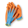 13G Colored Polyester Liner with Foam Latex, Palm Coated Gardening Working Gloves, Children Outdoor Activity Gloves