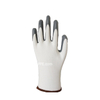 White And Gray Cheap Linyi Factory Nitrile Coated Safety Hand Working Construction Glove