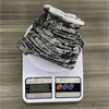 Mix-colored Cotton String Knitted Safety Working Construction Hand Gloves 750g