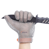 Five Finger Ring Mesh Stainless Steel Glove with TPU Strap, Slaughter And Fish Processing Wound Avoiding Work Gloves 