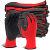 13g Polyester Liner Latex Coated Working Safety Construction Hand Gloves, Non-slip Working Gloves