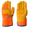 10.5 Inches Cowhide Split Leather Goatskin Sheepskin Working Labor Driver Welding Gardening Work Safety Gloves