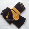 16inches Reinforcement Heat Insulate Cowhide Split Welding Safety Work Leather Gloves