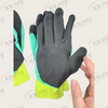 Dual-layer Latex Foam Coated Glove, 13g Breathable Poly Liner Safety Work Hand Gloves