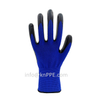 13 Gauge Black Palm-dipped Nitrile Coated Working Safety Hand Protective Glove
