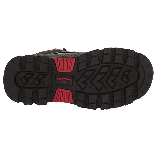 cow embossed leather upper toecap safety shoes