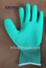 13g Half-hand Latex Coated Work Gloves, Wave Crinkle Latex Coated Gloves