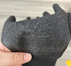 High Quality Anti Slip Gardening Construction Cotton Polyester Crinkle Latex Coated Safety Work Gloves