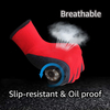 13 Gauge Crinkle-finishing Latex Coated Gloves, Anti-slip Latex Palm Dipped Construction Safety Firm Grip Working Gloves 