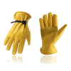 KN8801 Sheepskin Rigger Gloves | Short Leather Hand Gloves | Safety Working Gloves | Goat Leather Gloves