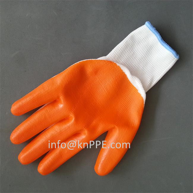 28g Cheap Nitrile Coated Work Glove, Lightweight Nitrile Glove