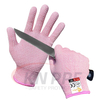 Cut Resistant Work Gloves with Grip Dots, Food Grade Level 5 Safety Protective Cutting Glove for Kitchen, Whittling,Mandolin