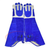 20 Inch 24 Inch Blue Welding Gloves, Leather Petting Gloves, Leather Working Gloves