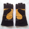 16inches Reinforcement Heat Insulate Cowhide Split Welding Safety Work Leather Gloves