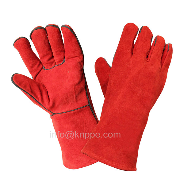 14 inch classic Long Welder Safety Hand Gloves_Sophia Wang (2)