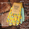 Kids Garden Gloves, Canvas Cloth Dotted Safety Hand Gloves
