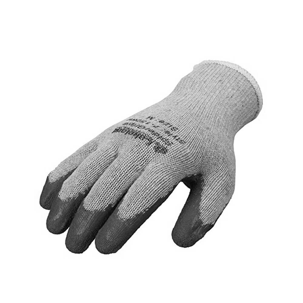 Grey TC Liner Latex Coated Gloves, Coated Working Gloves, 10 Gauge ...