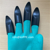 Outdoor Garden Working Glove with ABS Claws, Latex Foam 3/4 Palm Coated Hand Working Gloves