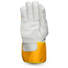 10.5 Inches Cowhide Split Leather Goatskin Sheepskin Working Labor Driver Welding Gardening Work Safety Gloves