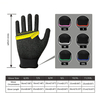 Lightduty Latex Coated Gloves, Crinkle-finished Latex Palm Dipped Safety Construction Handling Gloves