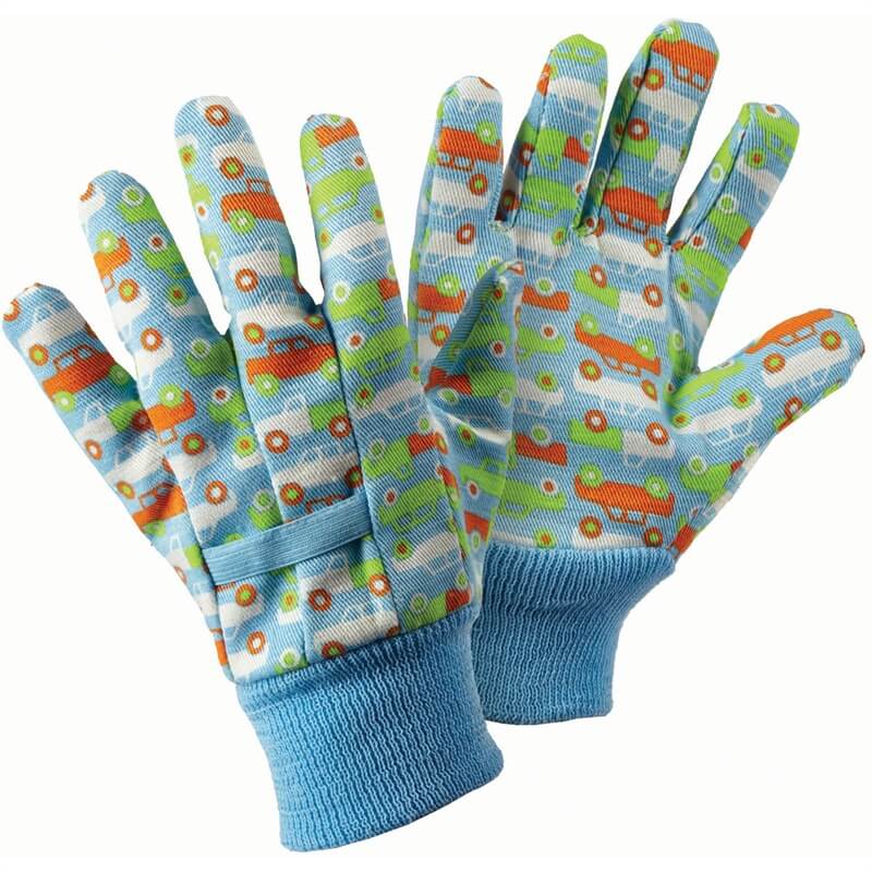 Kids Garden Gloves, Cotton with PVC Dots, Woven Wristband - Buy Kids ...