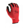 13 Gauge Red Black Nitrile Coated Chemical Resistant Protective Safety Working Glove