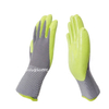 13 Gauge Nitrile Coated Safety Working Glove with Gray Liner And Fluorescent Palm Dipping