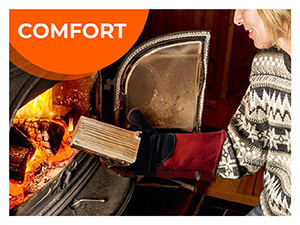 details - long cuffing red welder gloves (4)