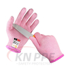 Cut Resistant Work Gloves with Grip Dots, Food Grade Level 5 Safety Protective Cutting Glove for Kitchen, Whittling,Mandolin