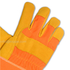 10.5" Goatskin Sheepskin Driver Leather Safety Working Assembling Gardening Welding Work Gloves