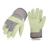 KN8801 Sheepskin Rigger Gloves | Short Leather Hand Gloves | Safety Working Gloves | Goat Leather Gloves