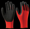 13g Polyester Liner Latex Coated Working Safety Construction Hand Gloves, Non-slip Working Gloves