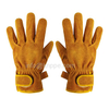 10.5" Cowhide Split Leather Labor Working Driver Industrial Work Gardening Safety Welding Gloves Oil Rigger Gloves