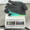Dual-layer Latex Foam Coated Glove, 13g Breathable Poly Liner Safety Work Hand Gloves